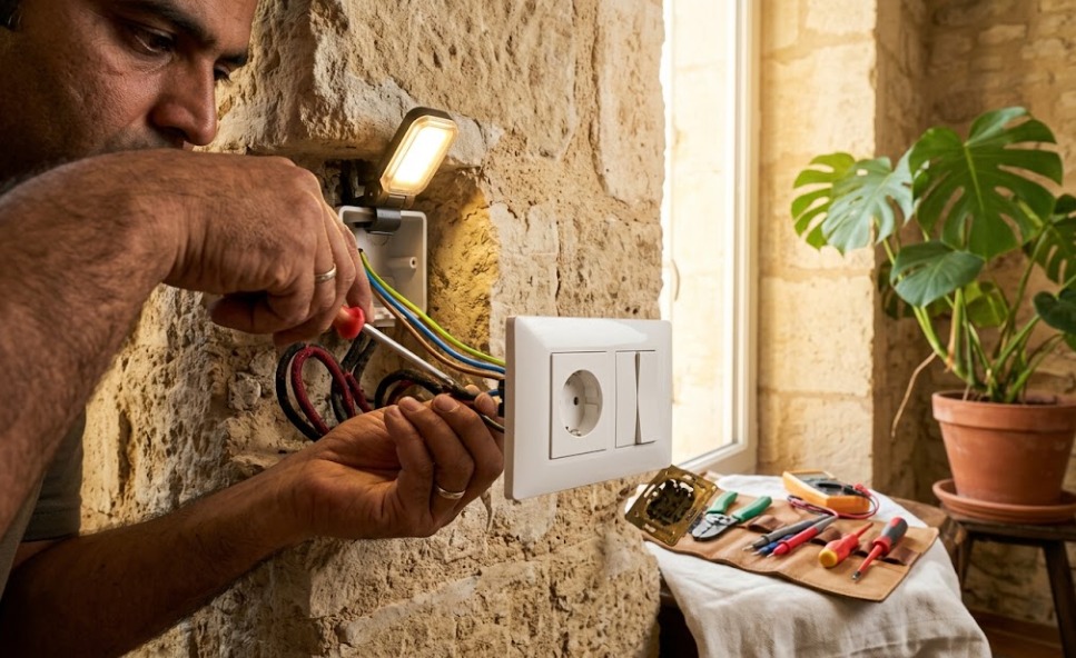 Rénovation électrique d'un logement ancien