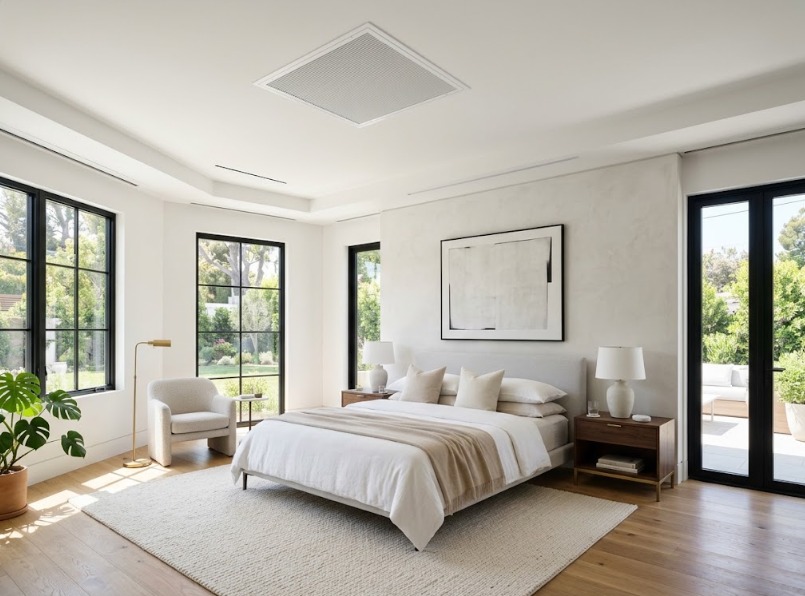 Climatisation gainable dans une chambre